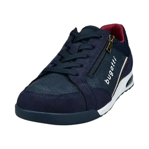 Bugatti Herren Schnürstiefel Dark Blue/Cognac von Bugatti