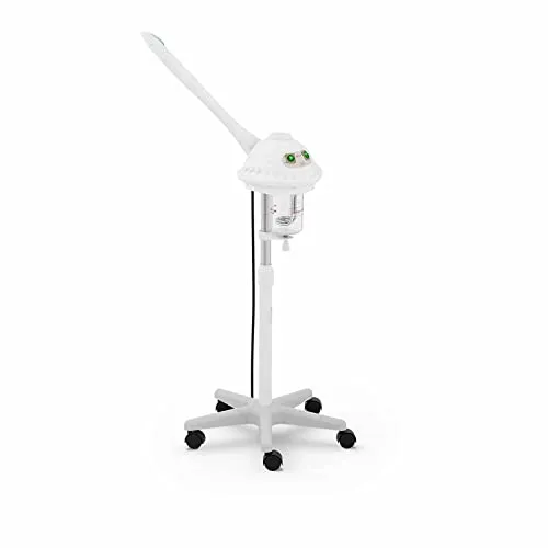 physa PHYSA VP-801 Gesichtsbedampfer – Vielseitige Gesichtssauna für Hautpflege - Multifunktionaler Gesichtsbedampfer mit Ozon für die Hautreinigung. Robuste Bauweise, mobil und flexibel einsetzbar – ideal für Kosmetikstudios und den privaten Gebrauch.