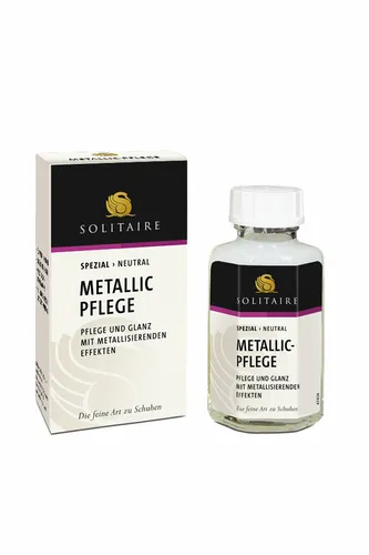 Solitaire Metallic Leder Pflege mit Bienenwachs & Metallic Partikel 50ml z174