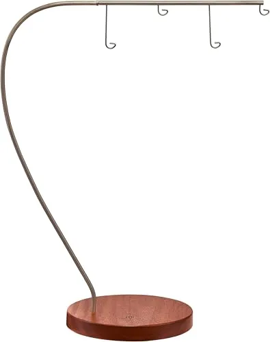 Meinl CBCS4 Cosmic Bamboo Chime Stand - Esoterik-Stand für eine elegante Präsentation deiner Chimes, stabil durch robuste Stahlhaken und spielend leicht ohne zweite Hand zu bedienen.