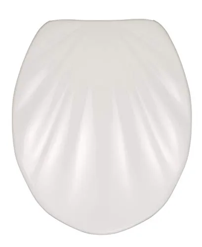 Produktbild WENKO WC-Sitz Muschel mit Absenkautomatik