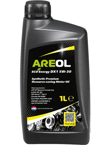 AREOL ECO Energy DX1 5W-30 Motoröl 1L