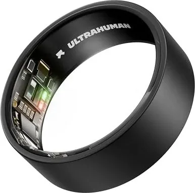 Ultrahuman Activity Tracker Ring AIR - Größe 12 - Fitness-Tracker mit präziser Biomarkermessung am Finger, ultraleicht und hypoallergen für höchsten Tragekomfort. Erhalten Sie individuelle Einblicke zur Verbesserung Ihrer Schlafqualität und Regeneration.