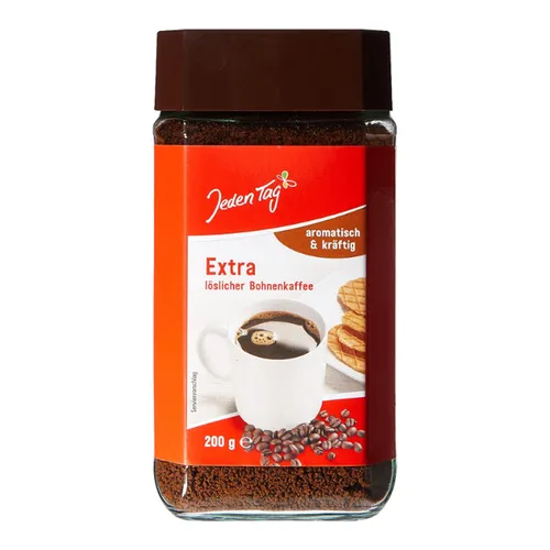 Jeden Tag Gold Löslicher Kaffee 100g