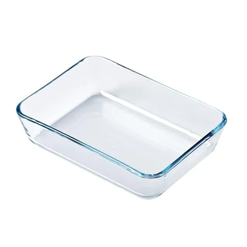 PYREX Ideal Airfryer Auflaufform aus Borosilikatglas, 19 x 14 cm
