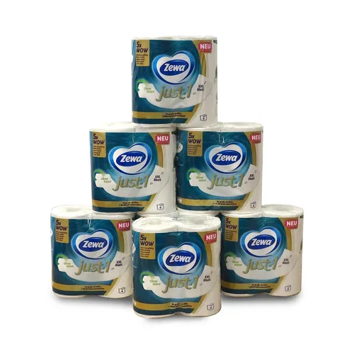 Zewa Just1 Toilettenpapier in weiß von Zewa