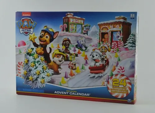 PAW Patrol 6059302 - Adventskalender 2020 mit Sammelfiguren