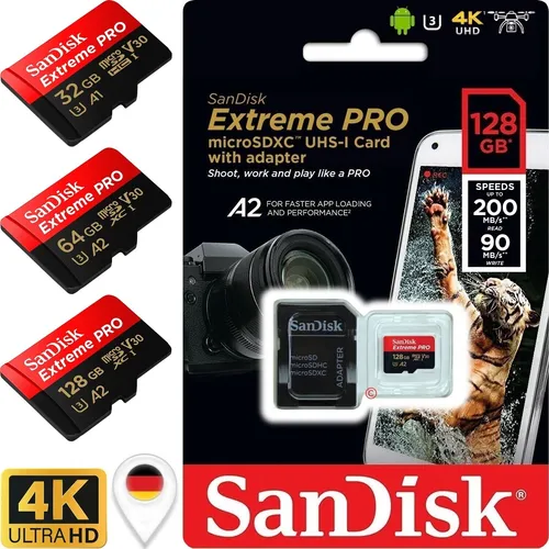 SanDisk Extreme PRO microSDXC UHS-I 256 GB
