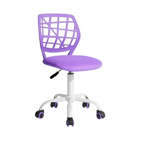 FurnitureR Esszimmer-Drehstuhl, Lila, bequem und drehbar