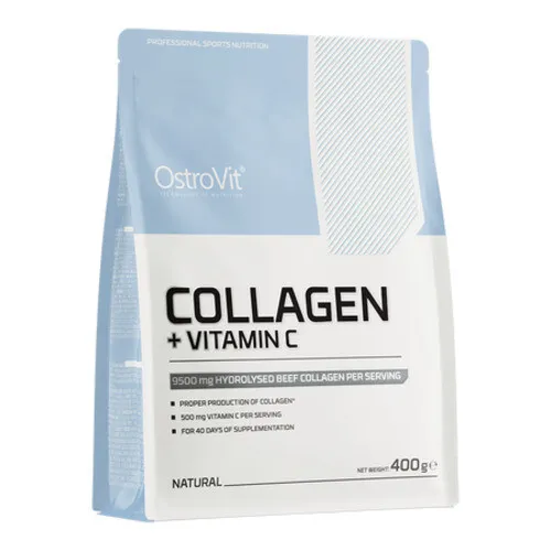 Kollagen Pulver Premium Collagen Hydrolysat 400g von OstroVit