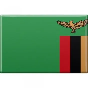 Kühlschrankmagnet - Sambia - Gr. ca. 8x5,5 cm - 37811 - Magnet