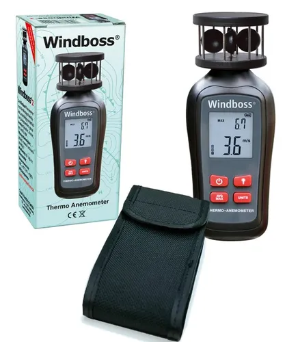 Windmesser WINDBOSS 2 mit Tasche