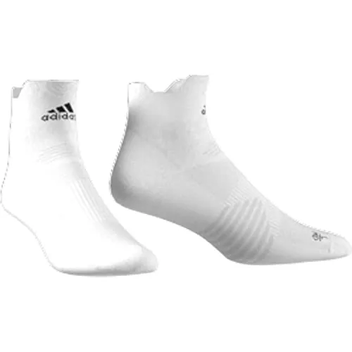 Adidas HA0104 Run Ankle Sock Socks Unisex White/Black L