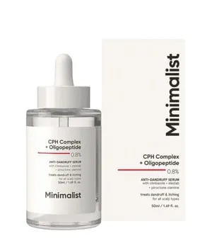 Minimalist CPH Complex + Oligopeptide 0.8% Anti- Dandruff Serum Haarserum 50 ml