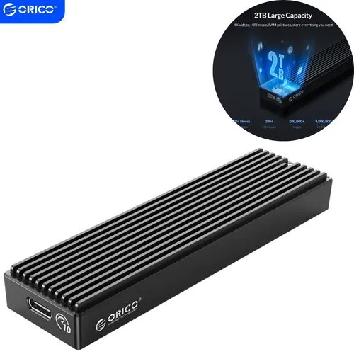 Produktbild Laufwerksgehäuse M2PV-C3 M.2 NVME USB-C 10Gb/s Festplattenlaufwerk Orico