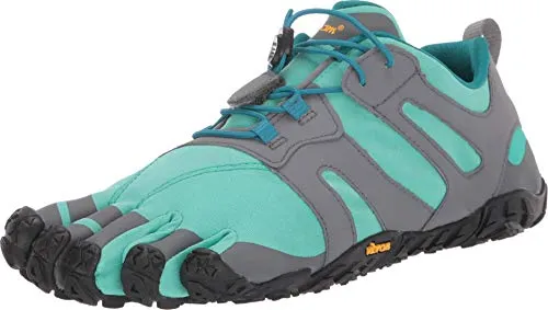 Vibram Damen FiveFingers V-Trail 2.0 grün 41.0 - Wanderschuhe für Trailrunning und Outdoor-Training, mit Megagrip-Gummisohle für optimalen Halt und wasserabweisendem Obermaterial für nasse Trails.