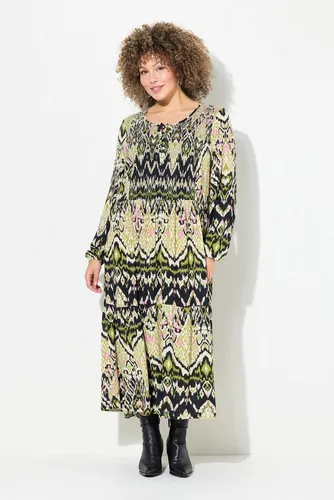 Ulla Popken Midikleid gesmokt A-Linie von Ulla Popken