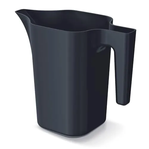 Prosperplast Gießkanne mit ergonomischem Griff für drinnen und draußen (1,8 l, Anthrazit)