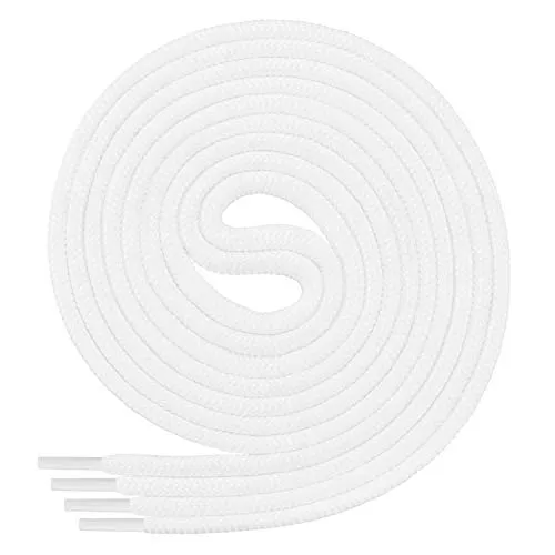Di Ficchiano Schnürsenkel rund Polyester Weiß 100 cm 1 Paar von Di Ficchiano