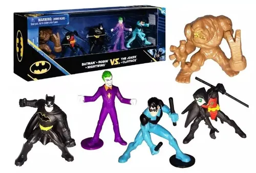 Figurki DC Batman 5cm 5-pack Pro Kids 778988381373