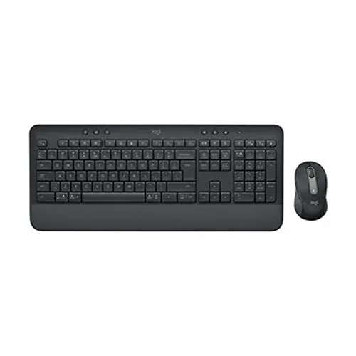 Logitech MK650 für Unternehmen - Ergonomische Maus und Tastatur - Mäuse - Hochwertige Leistung und ergonomisches Design für den optimalen Komfort im Büro.