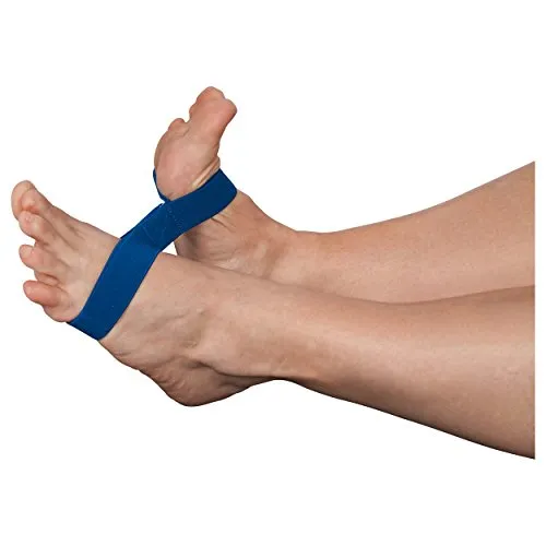Übungsband Ankleciser Sprunggelenk Trainer Reha, Extra Schwer, Blau, 5er Set