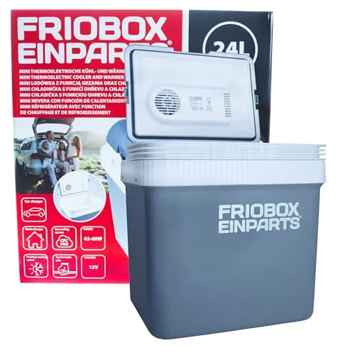 24L Thermoelektrische Kühlbox 12V 230V - Kühlboxen & Kühltaschen, ideal für Reisen und Outdoor-Aktivitäten mit 24L Kapazität und praktischem Auto-Anschluss für unterwegs.