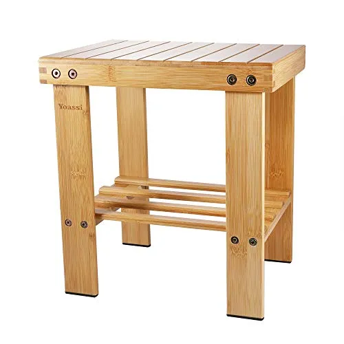 Yoassi Vintage Bambushocker Fusshocker Schemel