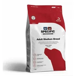 Specific Adult Medium Breed CXD-M 4 kg - Hundefutter für mittelgroße Rassen (10-25 kg), unterstützt Haut, Fell und Gelenke mit Omega-3-Fettsäuren und sorgt für eine optimale Nährstoffaufnahme.