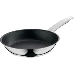 WMF Bratpfanne PermaDur Advance 24 cm - Pfanne aus Cromargan® Edelstahl 18/10 mit kratzfester PTFE-Antihaftbeschichtung für fettfreies Braten. Hitzebeständig bis 260°C und für alle Herdarten geeignet.