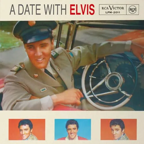 A Date With Elvis - Musik-CD - Klassisches Album mit Elvis Presleys unvergesslichen Hits, ideal für Fans der Rock'n'Roll-Ära.