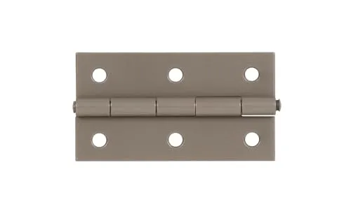 Alberts DURAVIS® Scharnier 821791 | perlbeige duplexbeschichtet | 80 x 40 mm | 20er Set - Das dekorative DURAVIS® Scharnier ermöglicht eine einfache Montage ohne Sichtbarkeit. Ideal für hochwertige Konstruktionen, bietet es durch die Duplexbeschichtung beständige Qualität. 20 Jahre Herstellergarantie.