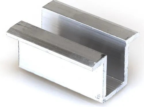 0% DE 100x ALU Mittelklemme Silber Module Universal für Solar PV Photovoltaik