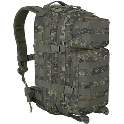 US Cooper Rucksack Medium flecktarn - Vielseitiger Rucksack für Outdoor-Abenteuer mit 25L Volumen, ergonomischen Schultergurten und MOLLE-Aufnahmepunkten für optimale Anpassungsfähigkeit und Komfort.