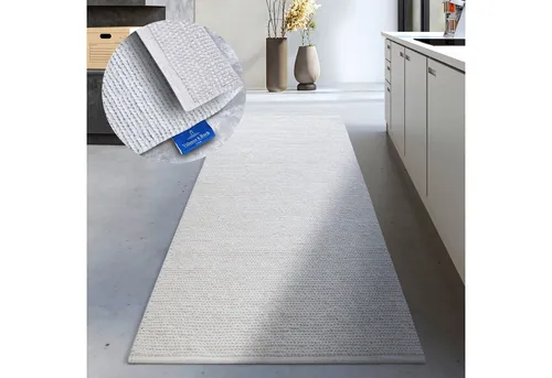 Villeroy & Boch Wollteppich Francois, rechteckig, handgewebt - Der handgewebte Wollteppich Francois von Villeroy & Boch verleiht Ihrem Wohnraum Eleganz und Behaglichkeit. Mit seiner dichten Flechtoptik sorgt er für ein angenehmes Laufgefühl und ist ideal für jedes Zuhause.