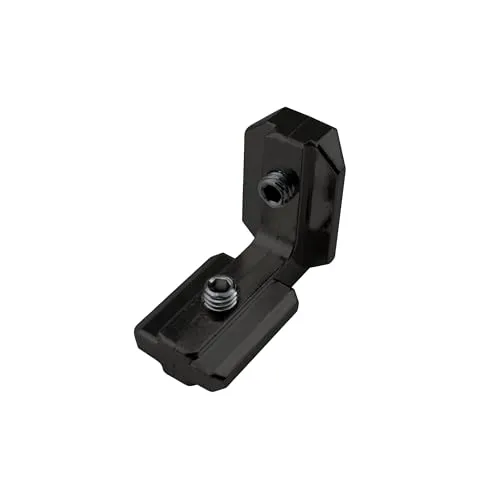 KLAK 40 - Innenwinkel Aussenwinkel M6 Nut 8 für Aluprofil 40-er schwarz - 10 Stück