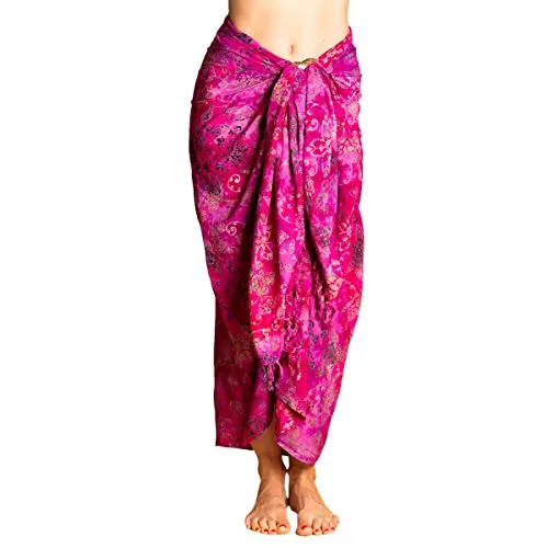 PANASIAM Sarong B016 pinkish dream, L in pink von PANASIAM