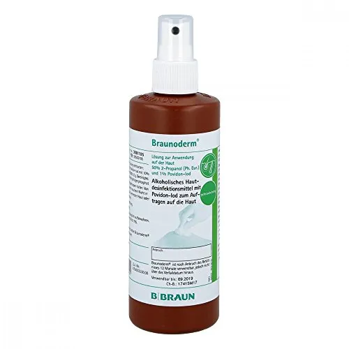 BRAUNODERM Lösung Sprühflasche 250 ml