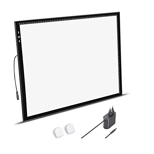 HSK A2 LED-Lichtpad mit Touch-Dimmer