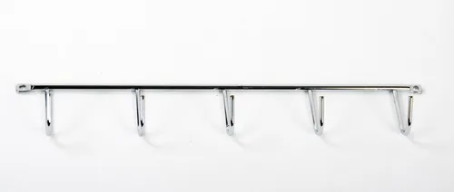 Wesco Hakenleiste 5fach Handtuchhalter Chrom Handtuchhaken Wandhaken