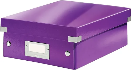 LEITZ Organisationsbox Click & Store WOW klein violett