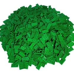 LEGO® 2X4 Platten Bauplatten Grün - 3020 (100 Stück) - 100 Stück LEGO Bauplatten 2x4 in Grün für kreatives Bauen. Original LEGO Teile, ideal zur Erweiterung Ihrer Sammlung. Perfekt für fantasievolles Spiel und kreative Projekte.