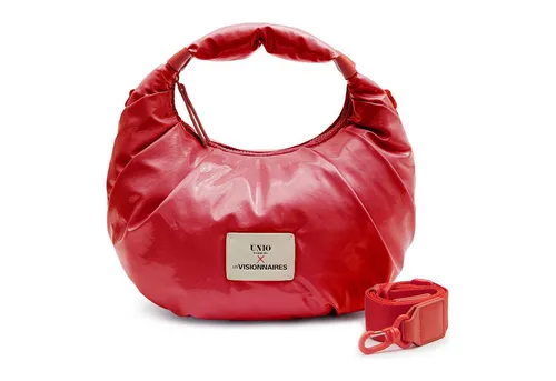 LES VISIONNAIRES Unio Kitzbuehel Schultertasche S 34 cm rot - Stylische Schultertasche S von LES VISIONNAIRES in Rot, ideal für den Alltag. Mit ihrem kompakten Design bietet sie ausreichend Platz für Essentials und setzt modische Akzente.