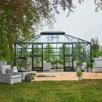 Juliana Gewächshaus Grand Oase 18 Anthrazit von Juliana