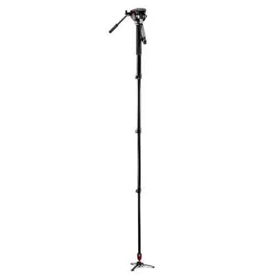 Manfrotto MVM500A Manfrotto MVM500A kompaktes Einbeinstativ mit Fluid-Videokopf