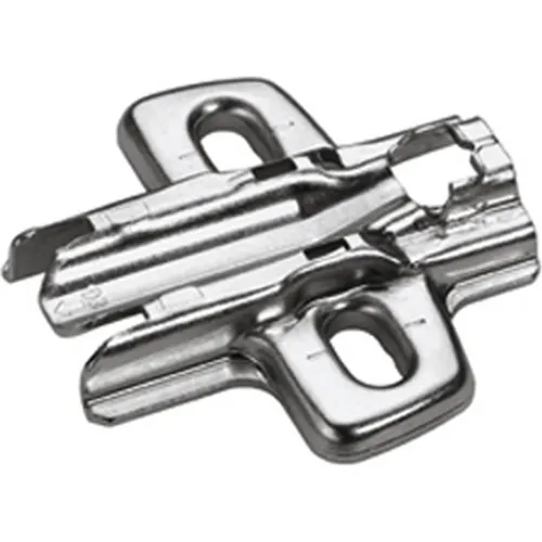 Möbel-Kreuzmontageplatte,Distanz 1,5mm,Sensys 8099, 9071576, vernickelt