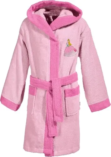 Erwin Müller Kinder Bademantel Prinzessin in pink von Erwin Müller