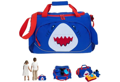 ELEPHANT Sporttasche Kids - Kindersporttasche mit Tiermotiven - Sporttasche für Kinder, ideal für Übernachtungen oder Reisen. Mit süßen Tiermotiven und praktischem Schultergurt, perfekt für kleine Sportler.