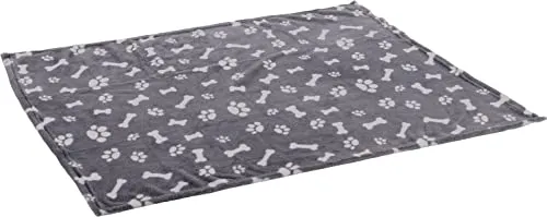 Flamingo Decke Zuma Rechteck Grau 100x70x0.5cm