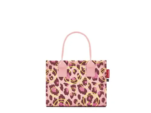 reisenthel daily shopper XS smiley® leo blush – Praktische Handtasche für jeden Tag